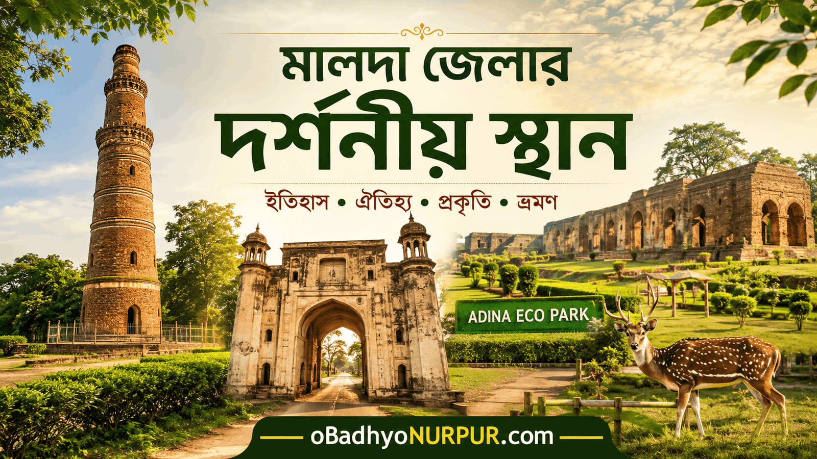 মালদা জেলার দর্শনীয় স্থান: কোথায় কোথায় ঘুরবেন? | Malda Tourist Places