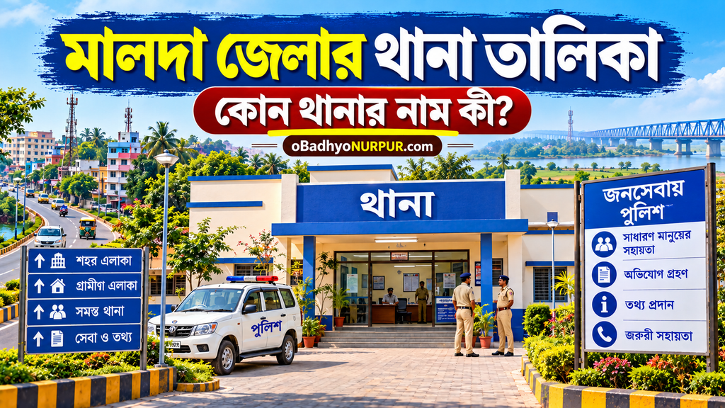 মালদা জেলার থানা তালিকা
