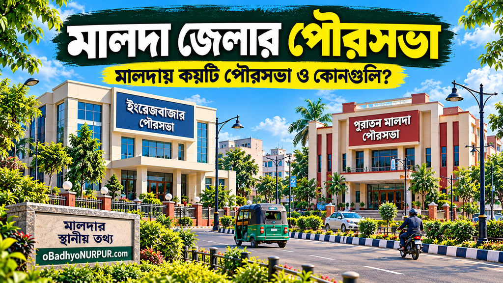 মালদা জেলার পৌরসভা