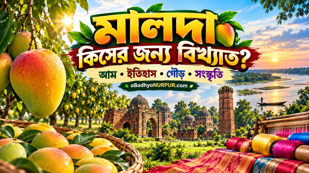 মালদা কিসের জন্য বিখ্যাত? আম, ইতিহাস, গৌড় ও মালদার বিশেষ পরিচয়