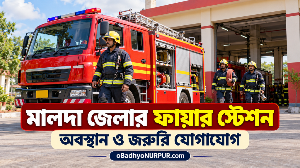 মালদা জেলার ফায়ার স্টেশন