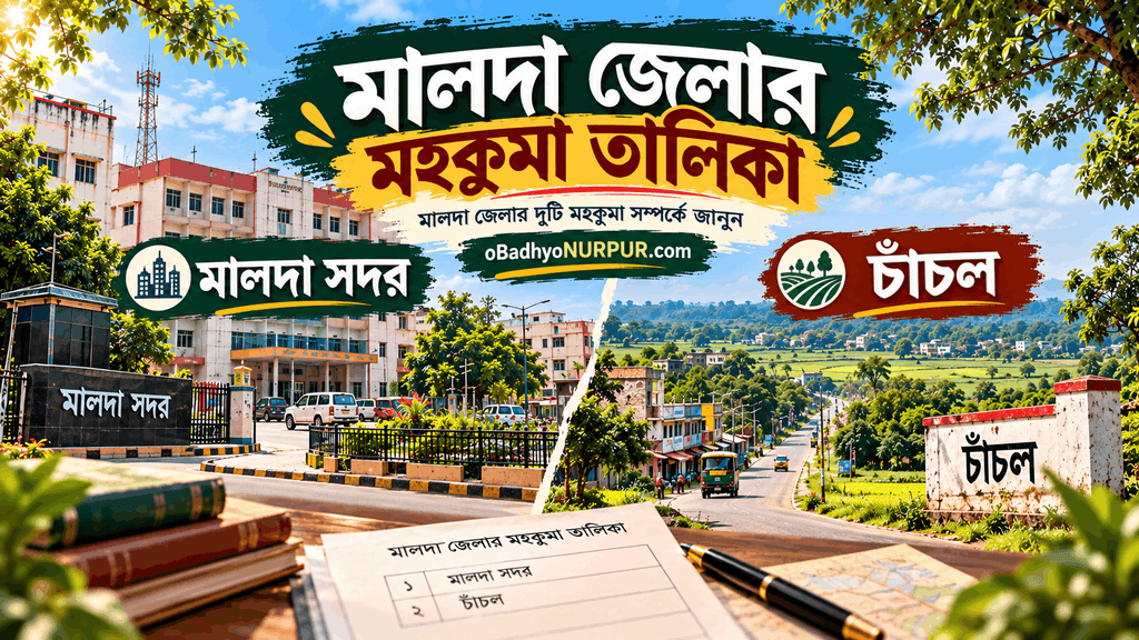 মালদা জেলার মহকুমা